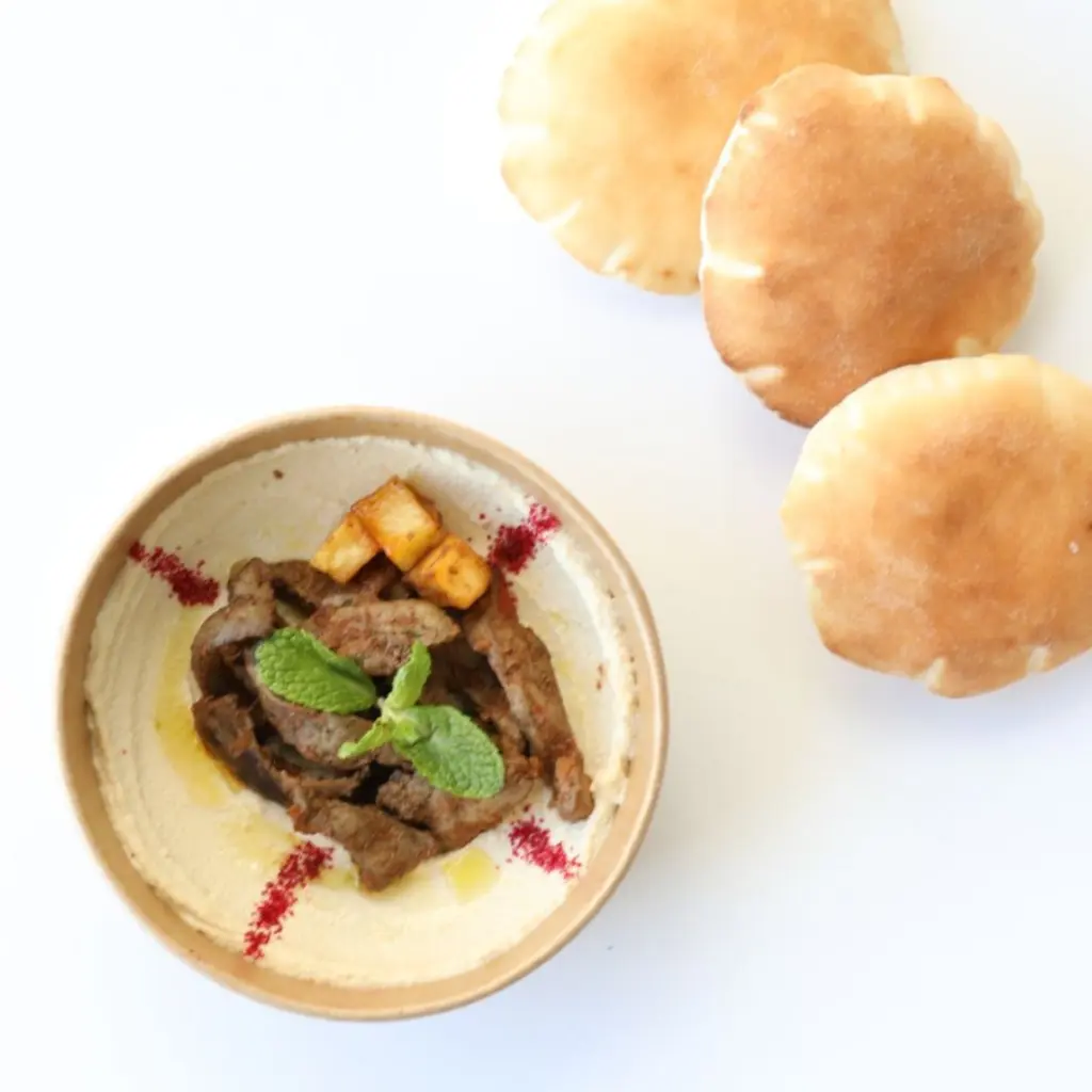 Hummes with Bin Arabi Liver
